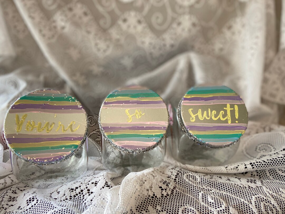 Candy and Ice Cream Topping Containers Etsy