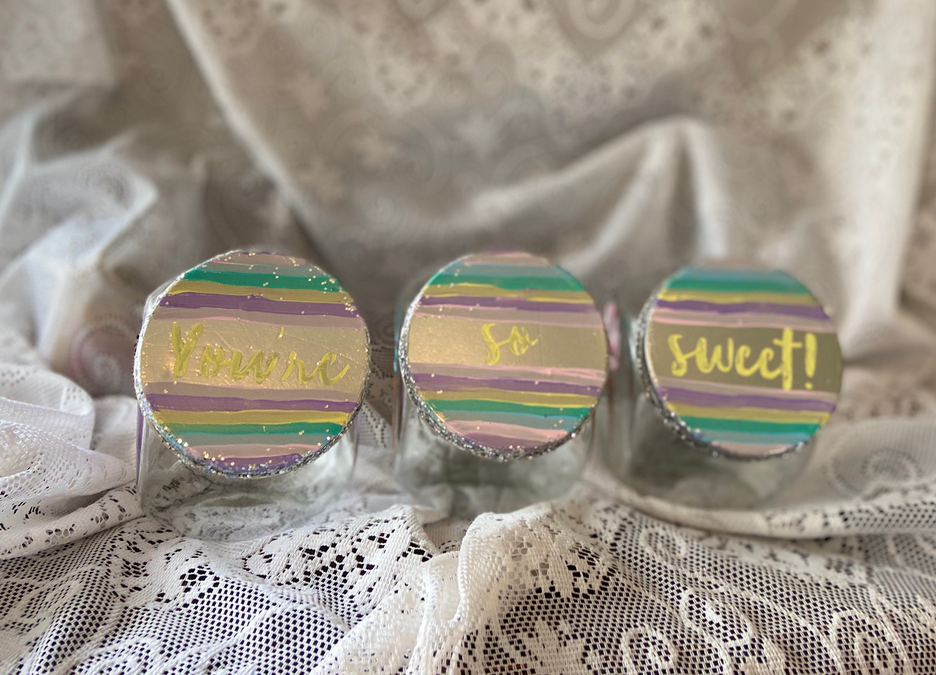 Candy and Ice Cream Topping Containers Etsy