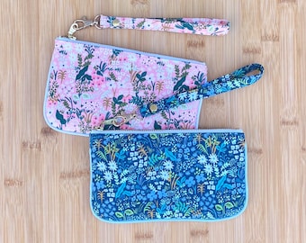 Small Nina Wristlet | Card Wallet | Rifle Paper Co. | Meadow