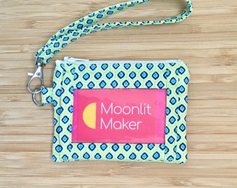 Zipper Pouch ID Case | Coin Purse Wallet | Wristlet