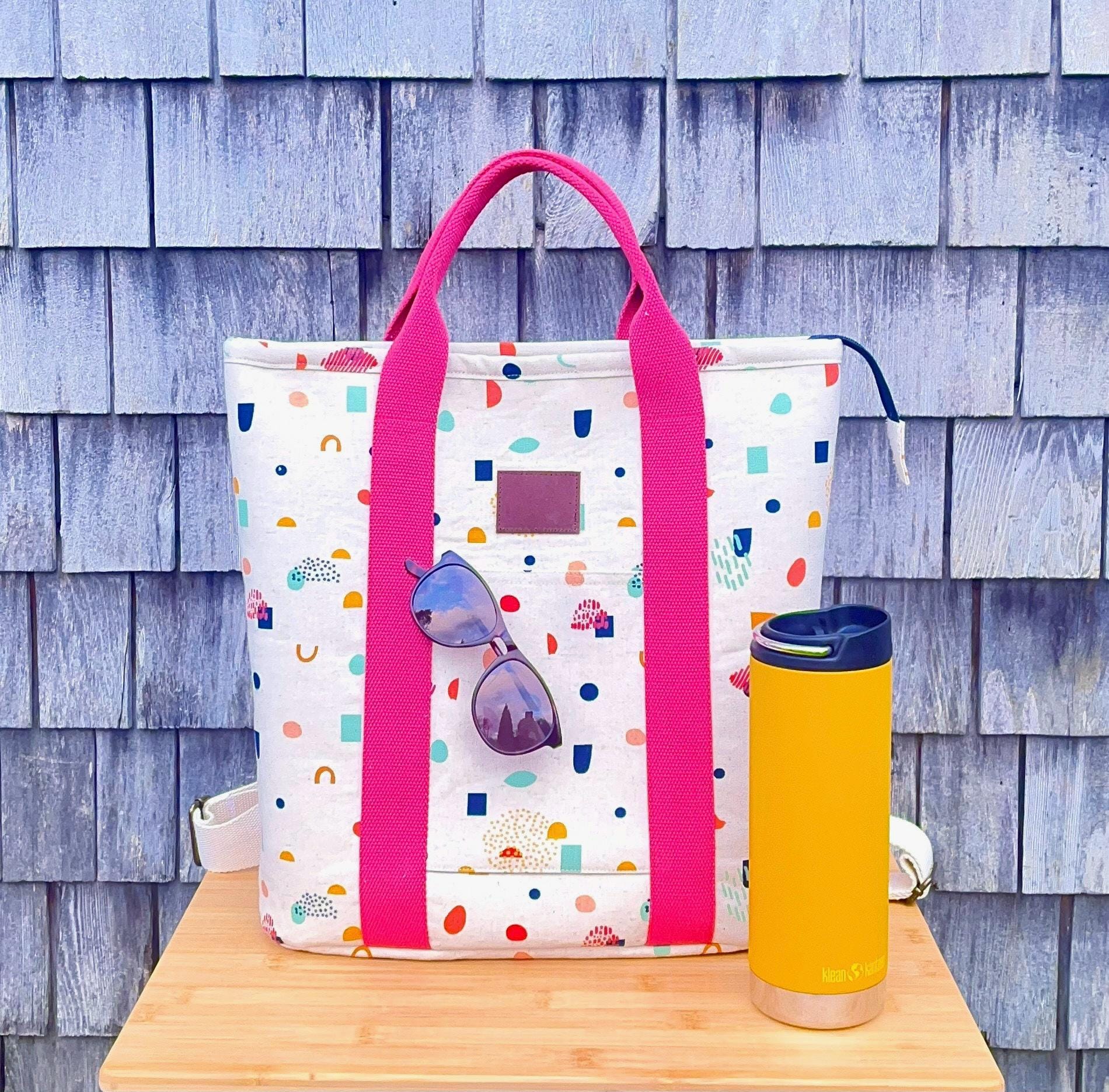 Buckthorn Backpack Tote Canvas Confetti Shapes