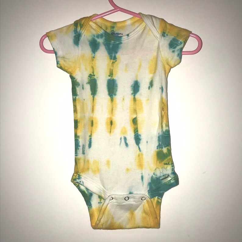 12 Month Tie Dye Onesie