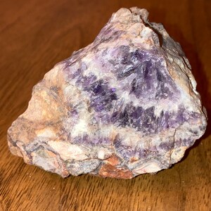 Chevron Amethyst Rough
