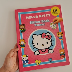 Hello Kitty Sticker Book Treasury, USATO Oltre 350 Adesivi Sanrio Kawaii