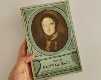 Stendhal Seiten Choisies Französische Literatur 1957 Taschenbuch, Realismus Französischer Autor Romancier Ausgewählte Werke