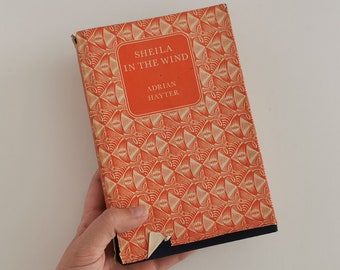 Vintage Sheila in the Wind by Adrian Hayter 1961 Book, Hardcover Book Club Edition New Zealand Sailing Nautical Story Classic