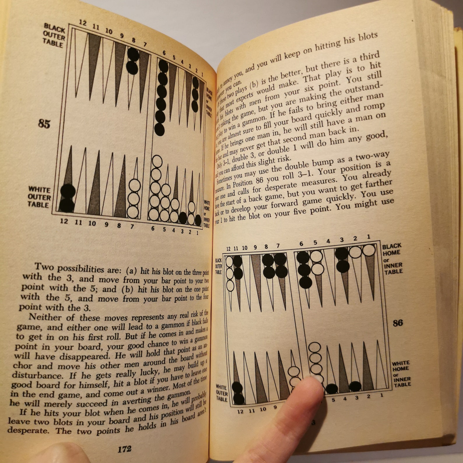 1980 The Backgammon Book Oswald Jacoby John R. Crawford Etsy