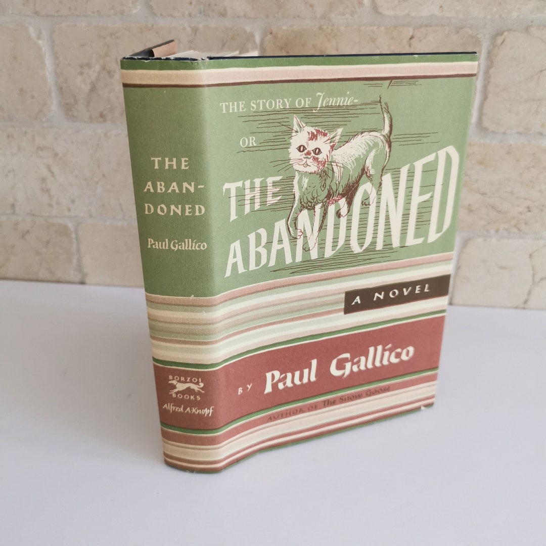 1977 the Abandoned by Paul Gallico Book, the Story of Jennie Sad Story