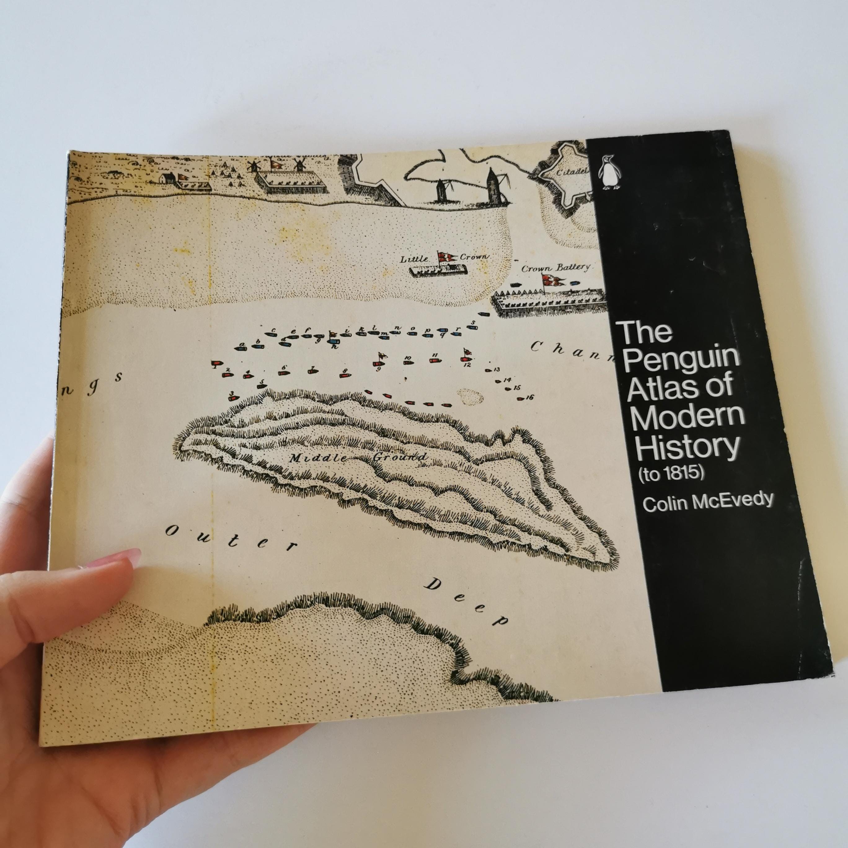 1990s Penguin Atlas of Modern History to 1815 by Colin Mcevedy