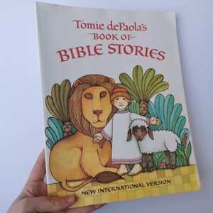 Tomie DePaola Storie della Bibbia, illustrazioni religiose per bambini nel diario