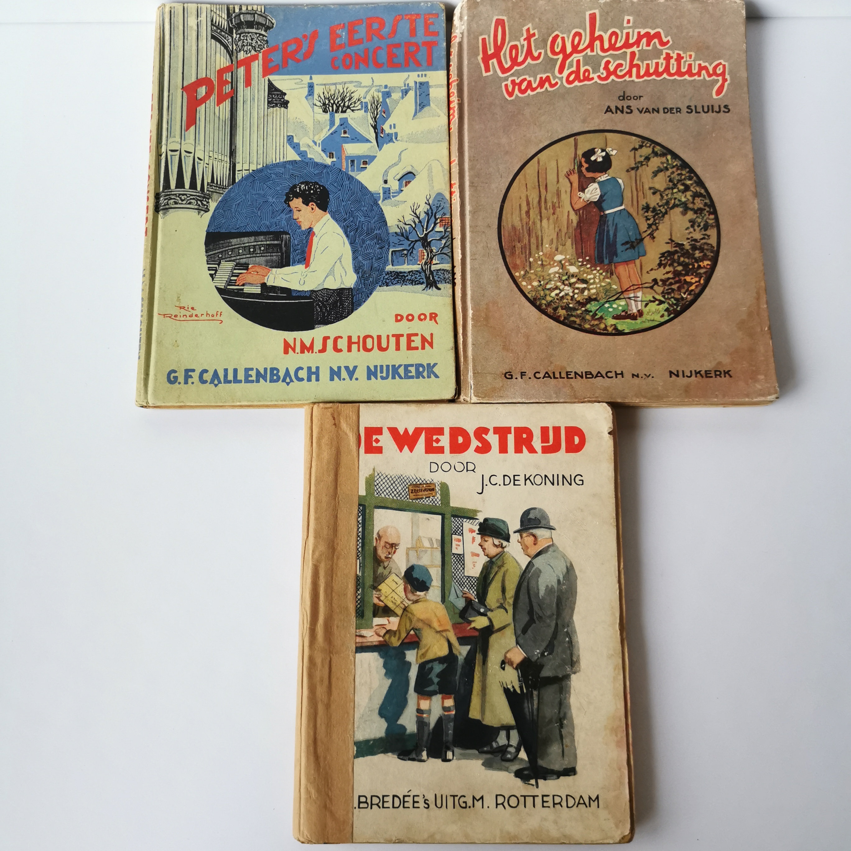 Set of 3 Dutch Children's Books From 1940s Netherlands - Etsy