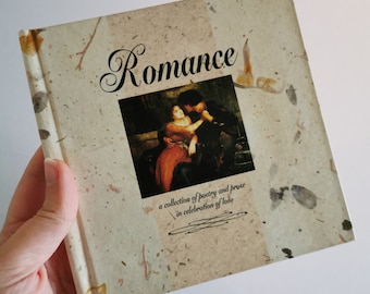 Romance Poetry Images Collection, Valentines Day Gift Journal Romantic Words of Love Affection