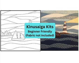 Kinusaiga-knutselset - stoffenkunst - beginnersvriendelijk