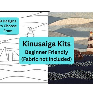 Kit creativo Kinusaiga - Arte su tessuto - Adatto ai principianti