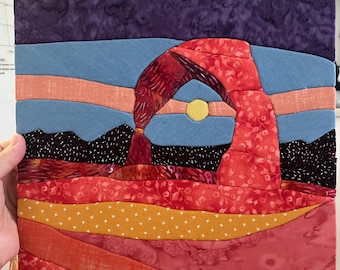 Fabric Art - Utah Arches Kinusaiga - muurdecoratie