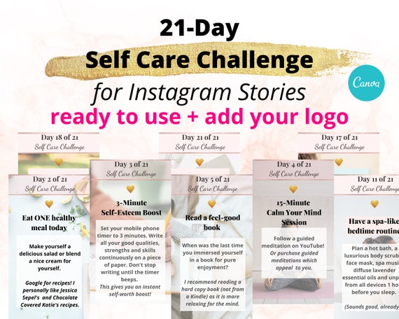 Self Care Challenge Life Coach Tools Coach IG Stories - Etsy Canada Self Care Challenge Life Coach Tools Coach IG Stories - Etsy Canada