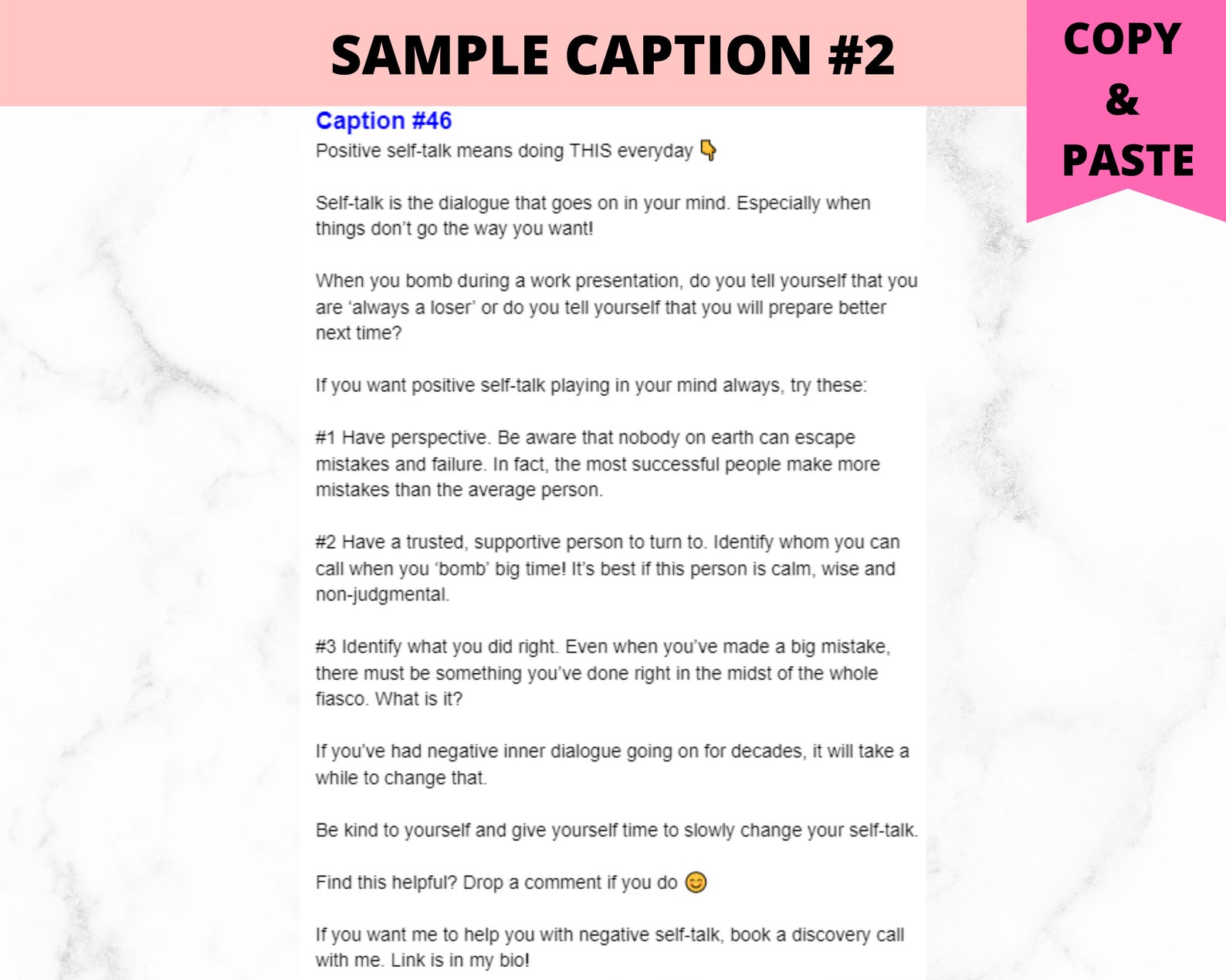 Life Coach Captions Social Media Instagram Motivation Facebook Captions