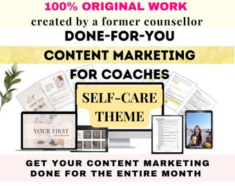 Generación de leads lista para usar para coaches / Marketing de contenidos / Correos electrónicos listos para usar / Imán de leads para coaches / Marketing para coaches