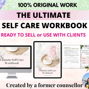 Self Care Coach Workbook | Life Coaching Tools | Done for you | Lead Magnet Coaching Workbook Template | Brandable coaching resources