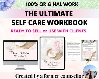 Self Care Coach Workbook | Life Coaching Tools | Done for you | Lead Magnet Coaching Workbook Template | Brandable coaching resources