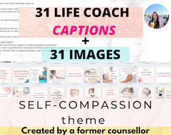 Life Coach Captions Social Media | Evergreen Captions | Facebook Captions | Instagram Motivation | Online Coach Tools |