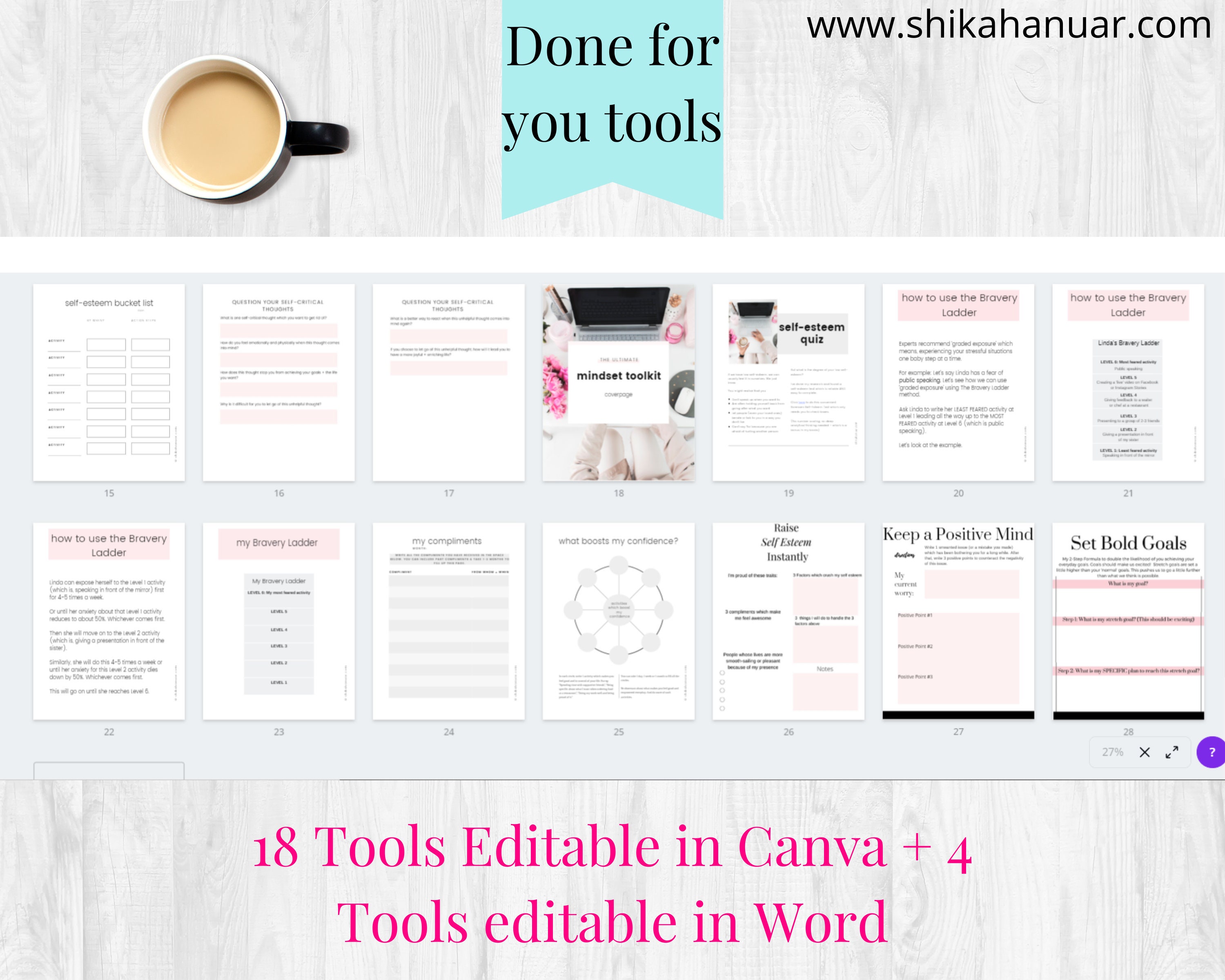Mindset Life Coaching Tools | Life Coach Lead Magnet | Coaching Tool ...