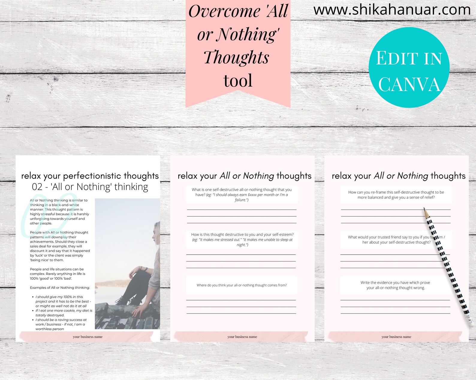 Life Coaching Tools | Editable Workbook | Lead Magnets Coach | Workbook ...