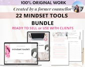 Mindset Life Coaching Tools | Life coach lead magnet | Coaching Tool | Coaching Template | Coaching workbook | Lead magnet template