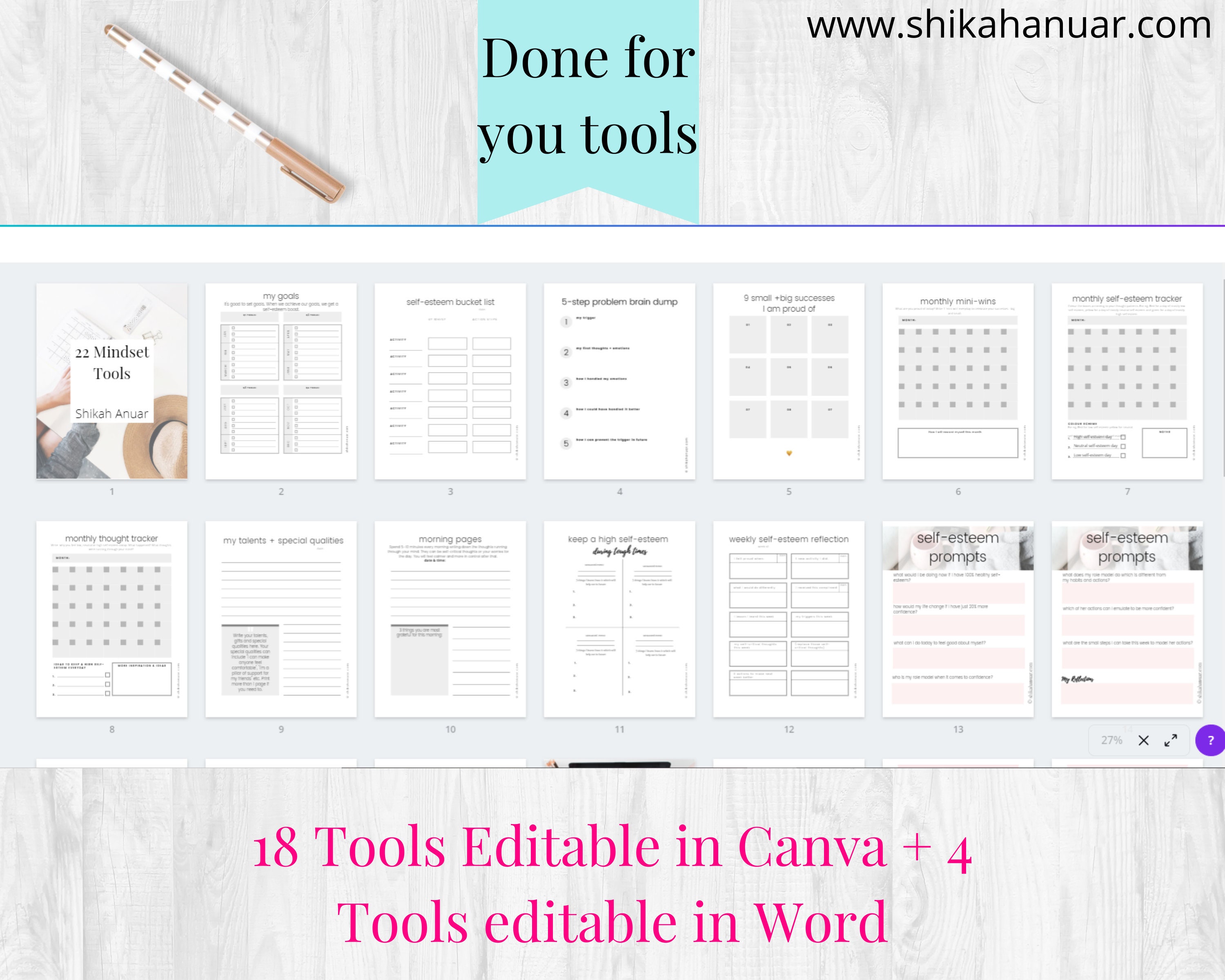 Mindset Life Coaching Tools | Life Coach Lead Magnet | Coaching Tool ...