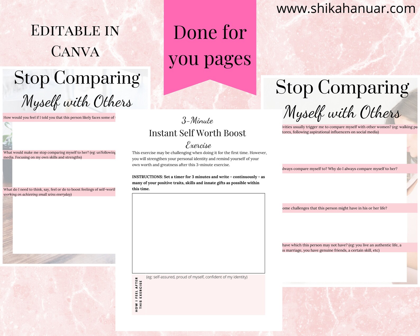 Self-esteem Life Coach Tools | Coaching Template | Coach Guide ...