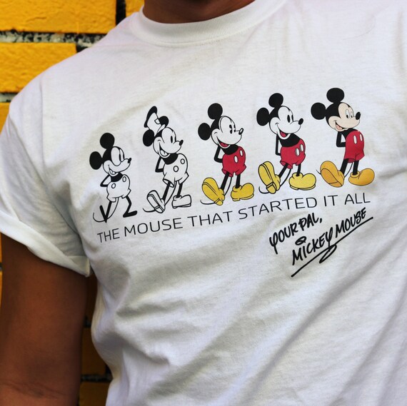mickey through the years shirt