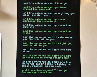 End Poem Print