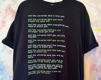 End Poem Unisex T-shirt