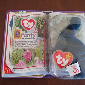 McDonald&#39;s Beanie Babies Dinosaur Trio