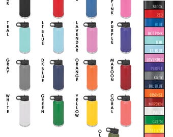 32oz Engraved Sports Water Bottle Season Ending Gift Matching Team Drinkware Gift for Coach Gift From Team Personalized Party Favor Birthday
