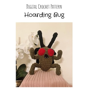 PATTERN - Lethal Company Inspired Hoarding Bug Pattern DIGITAL ONLY Crochet Pattern