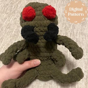 Lethal Company Maneater Crochet Pattern – Amigurumi Plush (Digital Only)