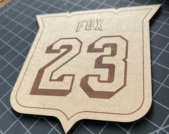 23 - Fox - NY Rangers Style Player Crest