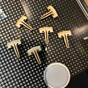 Glowforge Crumb Tray Hold Down Pins SVG File (Digital Download)