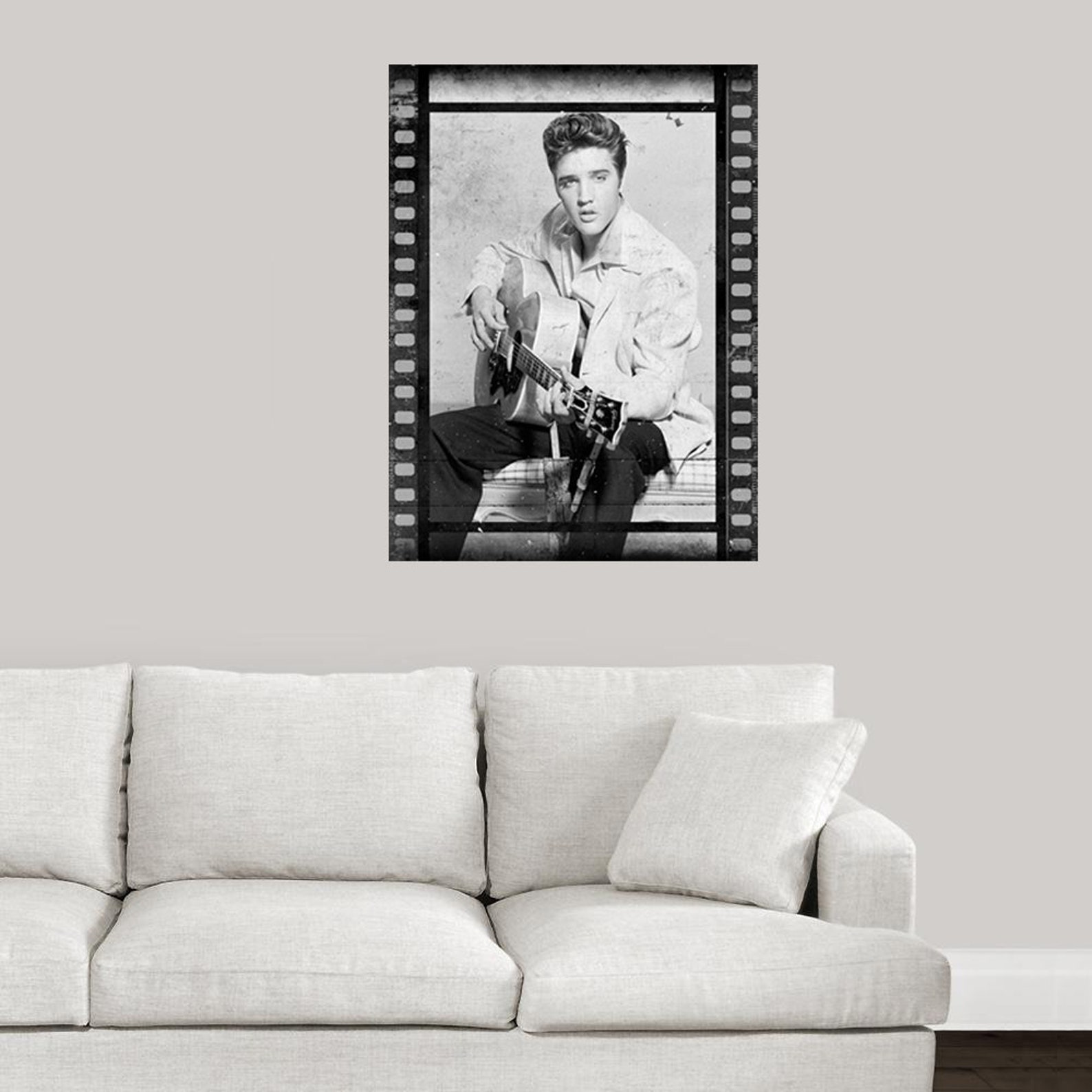 Elvis Presley Art Poster Elvis Presley Print Wall Art Home Etsy