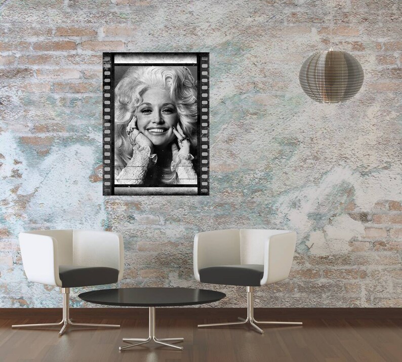 Dolly Parton Wall Poster Dolly Parton Art Print Room Decor Etsy
