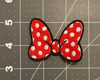 Minnie Mouse Bow Hair clip