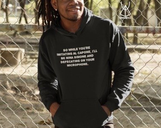 Hip Hop Quotable tee or hoodie.