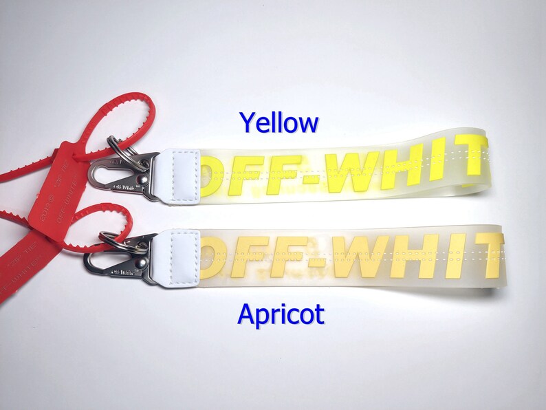 Off Wristlet Car Key Fob Jelly Fashion Lanyard Clip Etsy