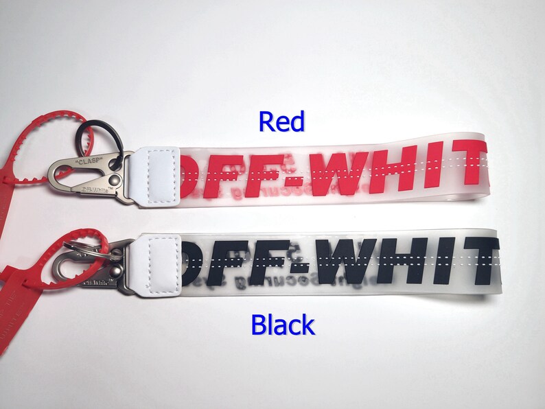 Off Wristlet Car Key Fob Jelly Fashion Lanyard Clip Etsy