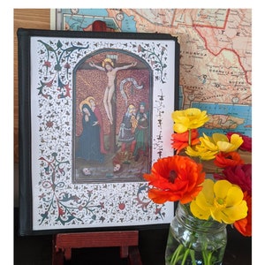 Rosary Prayers in English, 8 Page set, Digital File, Printable