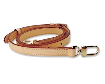 Adjustable Vachetta Leather Straps and Shoulder Straps for Bags