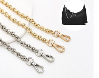 Brass Bag Chain Strap, Shoulder Bag Straps, Crossbody Bag Straps