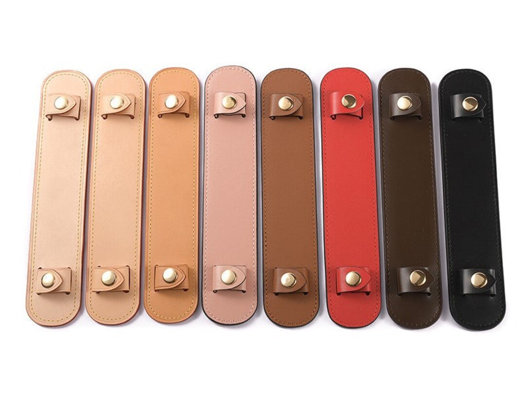 Leather Shoulder Pad Strap Protector Cover for Bag Straps Etsy
