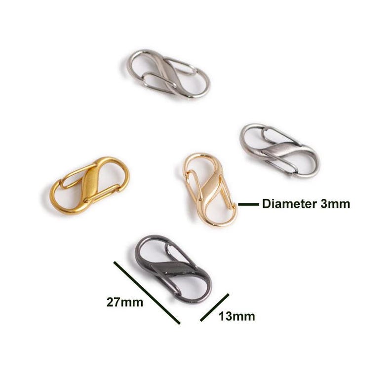 Chain Shortener Link Clip - L&S LEATHER
